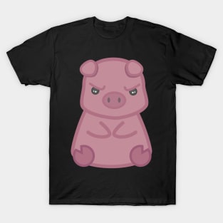 Grumpy Pleasantly Plump Piggy T-Shirt